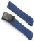 dayeer Sport-Silikon-Armband für Tissot Touch T013 T047 T-Sport T013420A T047420A T33 Wasserdichtes Uhrenarmband (Color : Blue black 21mm)