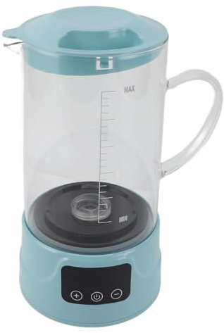 Jarra de Agua de Hidrógeno, Generador de Agua de Hidrógeno de 1000-1500 Ppb con Pantalla de Tiempo, Máquina de Agua Rica en Hidrógeno Recargable por USB de Gran Capacidad de 1,5L