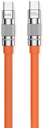 Wekome Câble USB-C à Type-C - 100W Wingle Series WDC-188 (Orange)