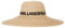 KARL LAGERFELD B.V Damen K/Essential Raffia Sunhat Sun Hat, Natur, Einheitsgröße EU