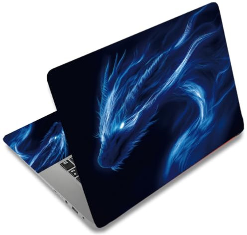 SUPERDANT Laptop Skin Dragon Laptop Skin Aufkleber Universal Notebook Skins Aufkleber 12 13 13.3 14 15 15.4 15.6 Zoll Vinyl Laptops Folie Cover Sticker Abnehmbarer Wasserdichter Notebook Schutz