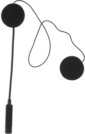 KONTONTY Headset for Motorbike Helmet In-helmet Earphone Mic Essential Motorcycle Accessory