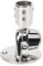316 Stainless Steel Boat Antenna Base Mount | 22mm Inner Diameter for Marine Radios/GPS | High Hardness & Oxidation - Proof | Round Design with 66mm Base