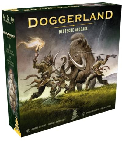 Doggerland – Strategisches Kennerspiel mit Worker-Placement & Ressourcenmanagement in der Steinzeit – Für 1–4 Spieler ab 12 Jahren – Deutsch – ELZNIR GAMES