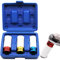OFKPO Set de Douilles de Serrage, Douilles à Impact pour Roue en Alliage Embout de Tournevis, Manchon de Pneu Couleur 17mm 19mm 21mm