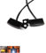 Motorrad Mini LED Blinker Licht Fließendes Wasser Blinkende Anzeigelampe Blinker (Schwarz)