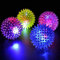 Party2u Spike Sensory Ball for Babies | LED Bouncy Light Up Dog Toy