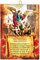 KUSTOM ART Bild im Vintage-Stil, Bild von San Michael, Erzengel, Kollektion, Druck auf Holz, für Restaurant, Pizzeria, Bar, Hotel