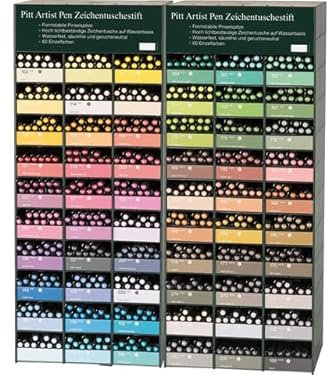Faber-Castell Pitt 167165 Module Ink Pen, 600 Individual Colours, 570 mm Width x 260 mm Height x 390 mm Length