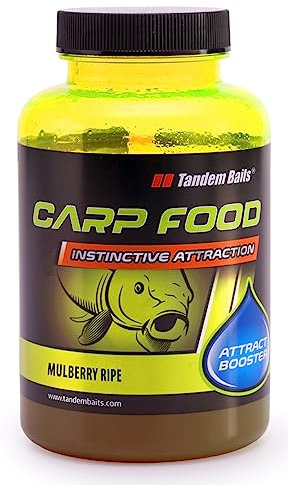 Tandem Baits Karpfen Futter Angelfutter Aroma Attract Booster 300 ml Reife Maulbeere