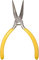 GNAUMORE Pince à Bijoux Multifonction,Pinces pour la Fabrication de Bijoux,Pince Pointue Plate pour Bijoux Longue,Pince à Circlips avec Poignée Antidérapante pour la Découpe de Bijoux,Les Perles