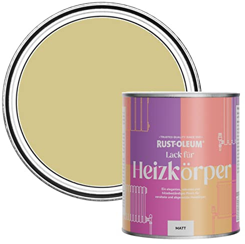 Rust-Oleum Green Radiator Paint in Matt Finish - Wasabi 750ml