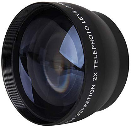 52 mm Lente teleobjetivo 2 veces para -S 18-55 mm 55-200 mm