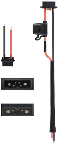 ZLiT for Hailong Ebike Battery Discharge Connector,5/6 Pins XT60 Interface Line Battery Discharge Connector for Hailong Battery Plug Parts (5Pin XT60)
