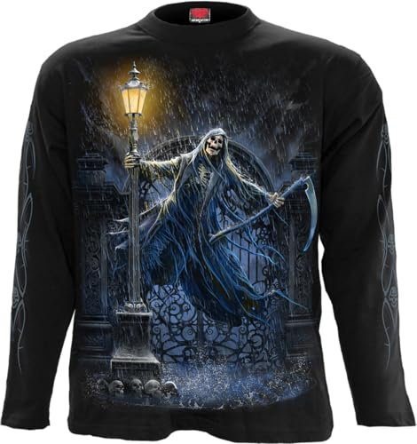 Spiral - Reaping in The Rain - Longsleeve T-Shirt Black - XL