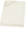 Winter Biber Spannbettlaken 90x200 Creme Flanell Bettlaken Baumwolle 100% Baumwolle - Warmes Laken für Matratzen mit Steghöhe 15-25 cm - Matratzenbezug mit Gummizug