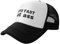 Drive Fast Eat Ass Lustiger Hut, Uni, Erwachsene, Trucker-Kappen, Angeln, verstellbare Kappe, klassische Sportmütze, Schwarz, Schwarz, Einheitsgr��e