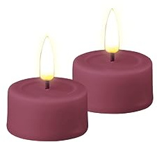 ReWu Deluxe Homeart Teelicht 2 Stück - Lavendel