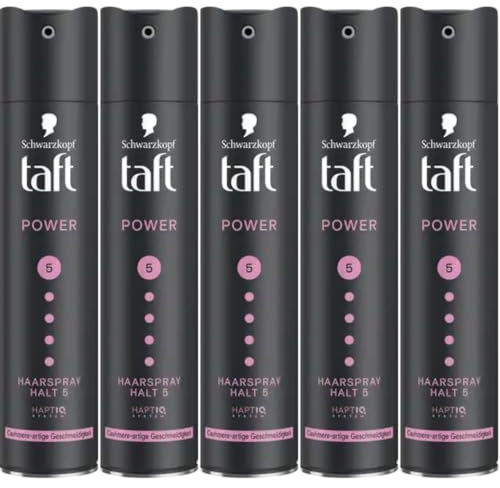 Mit Pufai Grocery, Taft Haarspray Power Cashmere Halt 5 Spray Haarspray 250 Mililiter x 5 Stück