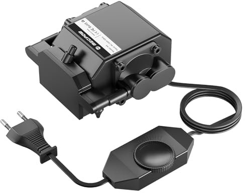 Mecpow A4 Air Assist 30l/Min, Air Assist Kit Mit Einstellknopf Für Mecpow x3/x3 Pro/X4/X4 pro /X5/X5 pro Laserschneidmaschinen