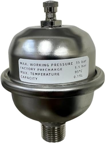 Plumb Bliss Mini Expansion Vessel - Shock Arrestor 1/2 (1-Pack)