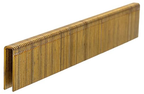 UnitSteel Type 90 Heftklammern - Beinlänge 15mm, 5.000 stück, Verzinkt, Haubold type 6000, Prebena Type E, für das Tischlerhandwerk, die Innenarchitektur und die Möbelindustrie