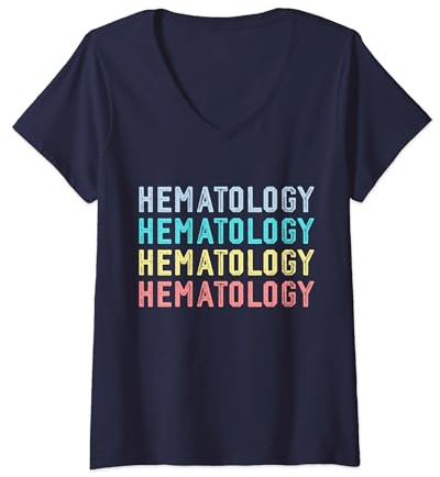 Donna Divertente Immunologo Scienziato Immunologia Infermiera Studente Maglietta con Collo a V