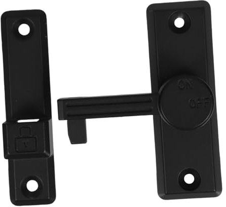 ANDRESLAD Serratura Per Porta Del Fienile Gancio Per Porta Scorrevole Serratura Di Sicurezza Serratura Per Porta Del Garage Per Fienile
