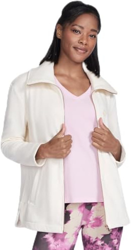 Skechers Women's Gosnuggle Tunic Full Zip Jacket Cardigan Sweater (pack of 1)
