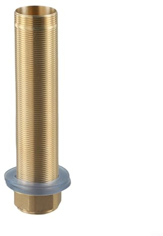 Zilimontt Mischbatterie-Reparaturarmatur für Küchenbecken, M32 Wasserhahn-Armatur, Gewinde-Messingrohrmutter Installationsteile (M32–150 mm)