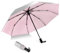 HEXSOLID 92/105CM Paraguas Plegable Antiviento Mujer Hombre UPF 50+Paraguas Para El Sol Con Filtro Solar Proteccion UV Portátil Viaje Con On Un Botón Automático Abierto y Cierre (Rosa, 92cm)