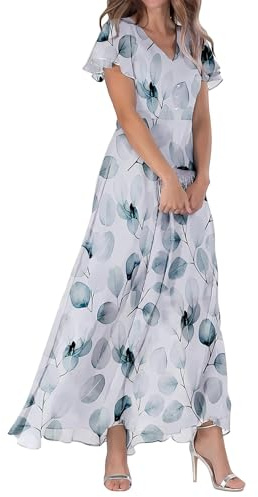 Paréo de Plage Femme Robe Portefeuille Bretelles Dos Nu Cache-Maillots Col en V Serviette Bikini Cover Up pour la Plage Ou La Piscine Long Dress for Women Maillots de Bain 2025 (Bleu,XXL)