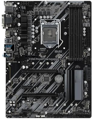 HYUIND Scheda Madre Fit for ASROCK Z390 Phantom Gaming 4 LGA 1151 DDR4 64G LGA1151 PCIE 3.0 ATX for CPU i7-9700F i7-8700 9400F G5600T