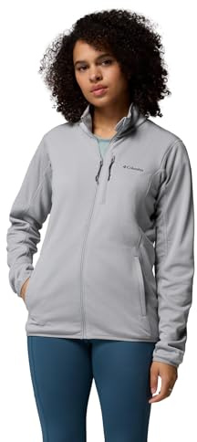 Columbia Essential Hike Grid Fleece Full Zip, Fleecejacke mit durchgehendem Reißverschluss für Damen
