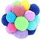 Yowablo Cat toy ball dog toy dog ball cat ball dog chew toy suction cup dog toothbrush toy snack ball dog frisbee cats (5 cm, 1 multicoloured)