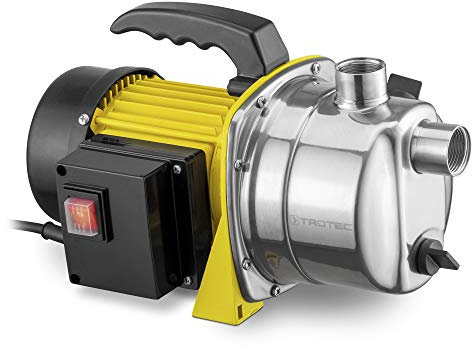 TROTEC Bomba de jardín TGP 1000 ES Bomba de Agua aspersor para césped 1000 W 3300 l/h Capacidad