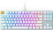 Glorious Gaming GMMK TKL (85%) – Mechanisches Gaming-Keyboard, Gateron Brown Schalter (taktil), Doubleshot-Kappen, RGB, Hot-Swap & anpassbar, TKL-Design, Amerikanisch QWERTY Layout - Weiß