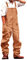 Minetom Herren Jeans Latzhose Overall Arbeitshosen Lange Jeanshose Retro Denim Arbeitslatzhose Jumpsuit Multifunktion Hose Arbeitskleidung Loose Fit B Braun XXL