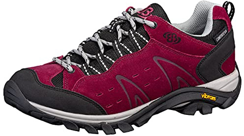 Brütting Mount Bona Low Damen Cross-Laufschuh, Bordeaux, 37 EU