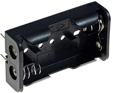 AA x 2 Battery Holder PCB Mount