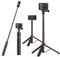UURig Trípode de Palo Selfie Extensible para GoPro MAX Hero 10 9 8 7 6 5 4, dji Osmo Action, Insta 360 One R y más cámara de acción (50.7 Pulgadas)