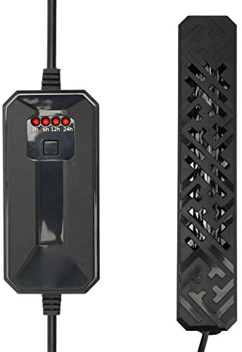 Zerodis Aquarium UV Clean Light Aquarium Clean Light Aquarium Licht Timing Tauch UVC Aquarium Clean Lampe für Zuhause EU Stecker 220V Aquarium Zubehör Klar (ZY UC613 (13 W))