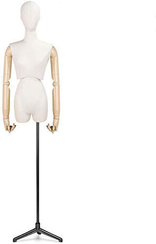 Schneiderpuppe Weibliche Mini Schneiderpuppe Famale Verstellbare Höhe Schneiderpuppen Puppenkleid Form Display Puppenhaus Zubehör Dekoration Schneiderpuppe Verstellbar (Größe: 1/3) (D)
