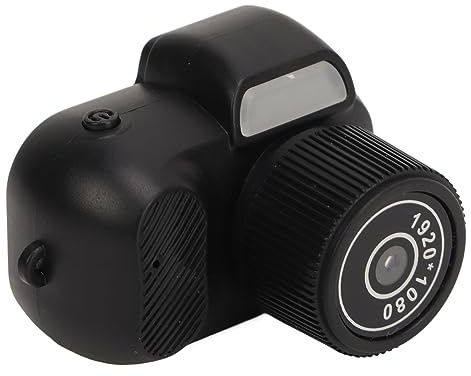 Digitale Aufnahmekamera, 1080P-Video-Vlogging-Camcorder mit 0,96-Zoll-Bildschirm, Kompakte Tragbare Kleine Kinderkameras für Reisen, Urlaub, Geschenke (schwarz)