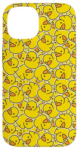 Cute Yellow Rubber Duckie Duck Lover Pattern Case Case for iPhone 14