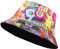 JJDreams 90s Style Unisex Fishing Hut Reisen Hut Festival Bucket Hat Party Hut Outdoor Fischerhut aus Polyester