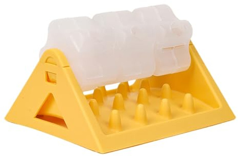 Interactive Pet Puzzle Feeder Toy, Dog Treat Dispenser Puzzle Game, Cat Food Puzzles Feeder, Challenging Pet Puzzle Toys Adjustable Slow Feeders Rotating Flower Food Toys for Pets