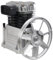 Pompa a testa del compressore d'aria 3HP 2.2 KW cilindro tipo testa aria strumento con silenziatore, 150 PSI 250 l/min, testa della pompa cilindrica, struttura in alluminio, doppio cilindro