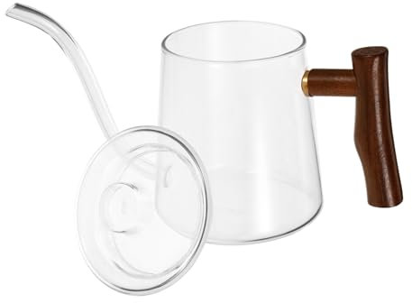 FELTECHELECTR Jarra De Café Tetera De Vidrio Cafetera Manual Capacidad Adecuada Uso Familiar