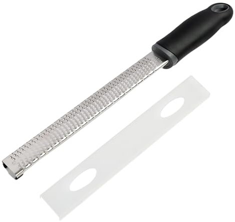 SopwMap Râpe Fromage, Râpe à Fromage en Acier Inoxydable, Zesteur d'Agrumes & Râpe à Fromage Manuelle,Éplucheur à Zesteur de Citron, Râpe Alimentaire en Acier Inoxydable pour Citron,Râpe Cuisine